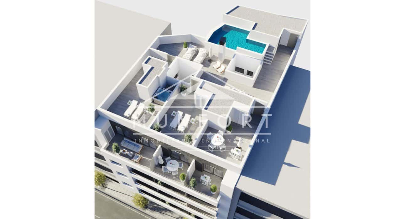 2 slaapkamer Appartement te koop in Torrevieja met zwembad - € 299.000 (Ref: 9523372)