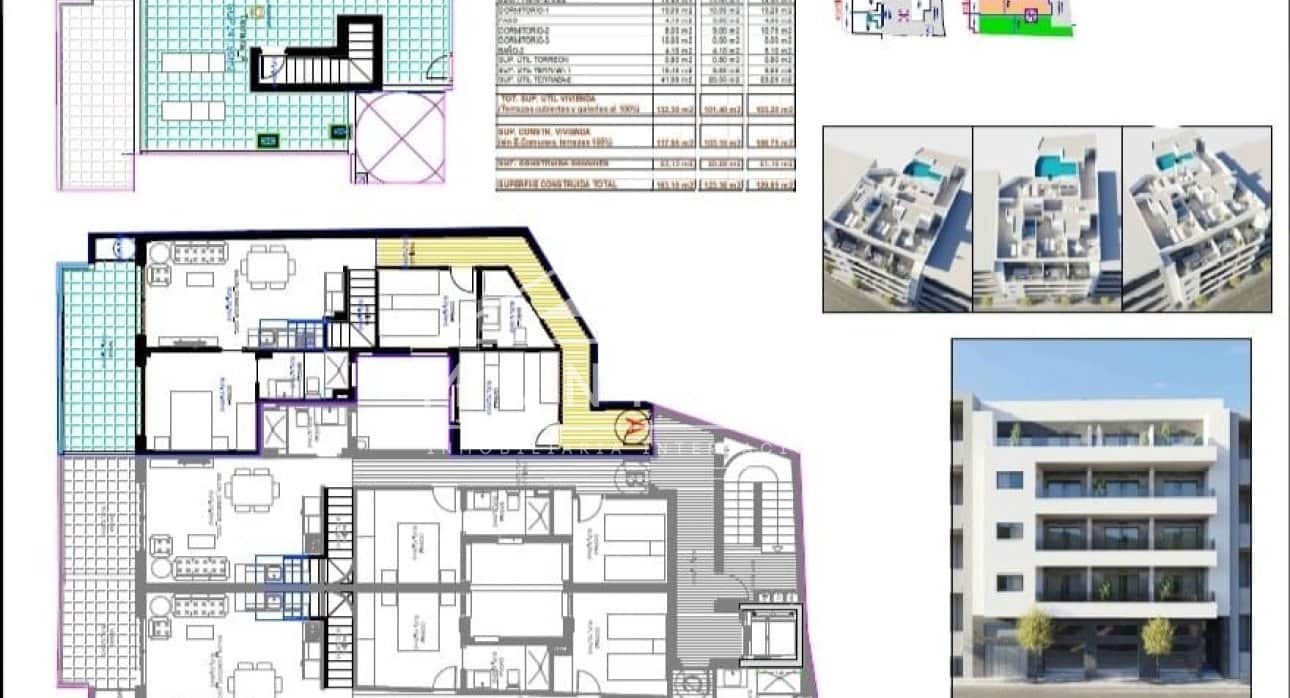 3 soveværelse Penthouse til salg i Torrevieja - € 469.000 (Ref: 9523615)