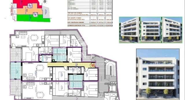 3 chambre Appartement à vendre à Puerto Deportivo, Torrevieja avec piscine - 329 000 € (Ref: 9523617)