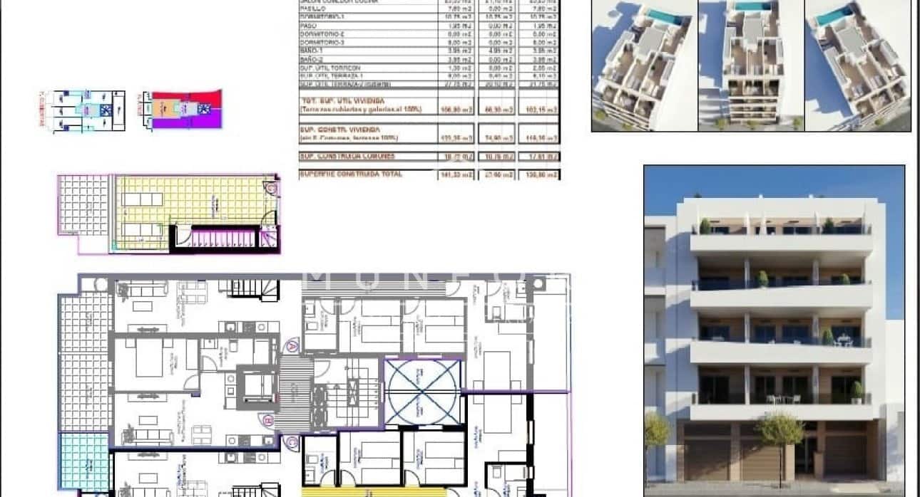 1 chambre Appartement à vendre à Torrevieja avec piscine - 219 000 € (Ref: 9524630)