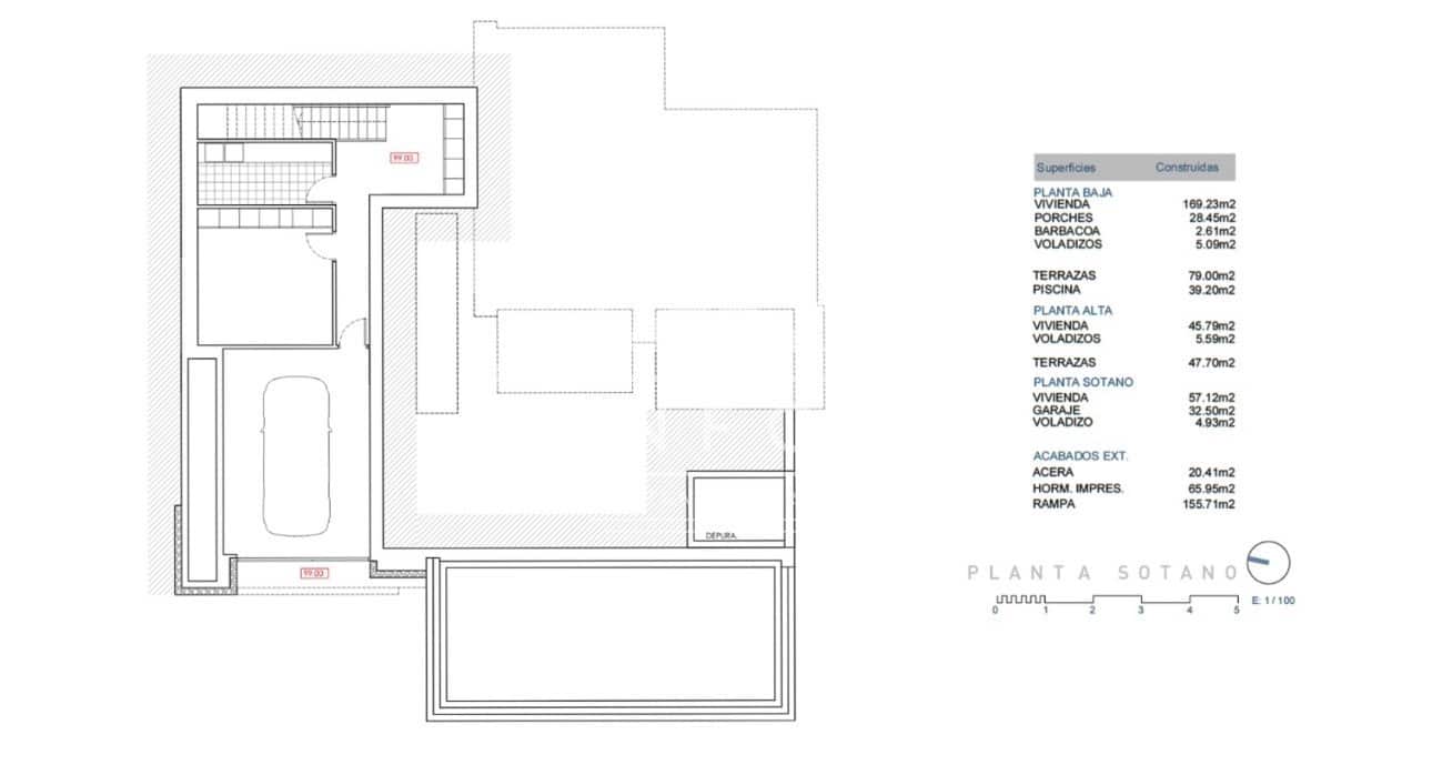 3 soveværelse Villa til salg i Benissa med swimmingpool - € 1.890.000 (Ref: 9528594)