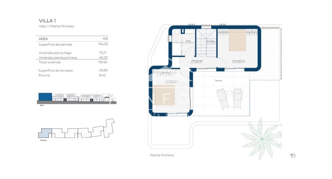 3 camera da letto Villa in vendita in Banos y Mendigo con piscina - 595.000 € (Rif: 9554259)