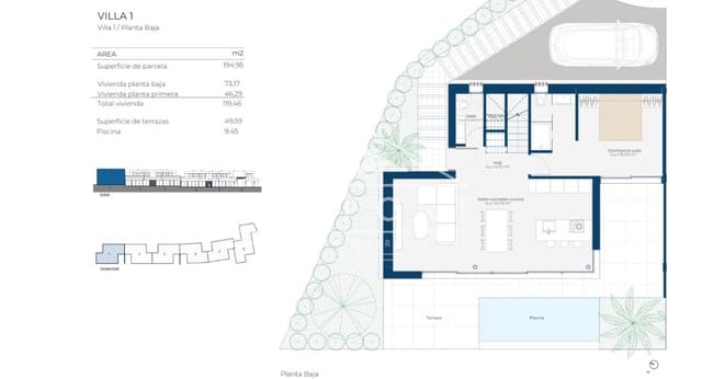3 camera da letto Villa in vendita in Baños y Mendigo, Murcia città con piscina - 595.000 € (Rif: 9554259)