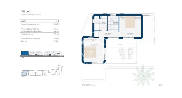 3 camera da letto Villa in vendita in Baños y Mendigo, Murcia città con piscina - 595.000 € (Rif: 9554259)