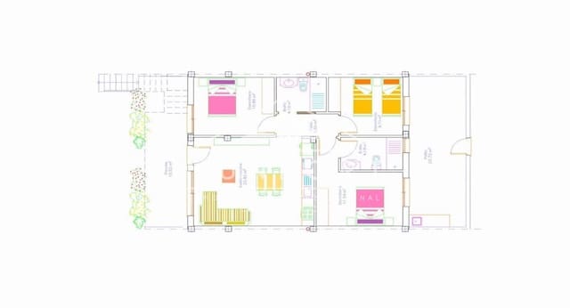 3 soveværelse Bungalow til salg i Ciudad, San Javier med swimmingpool - € 258.900 (Ref: 9566449)