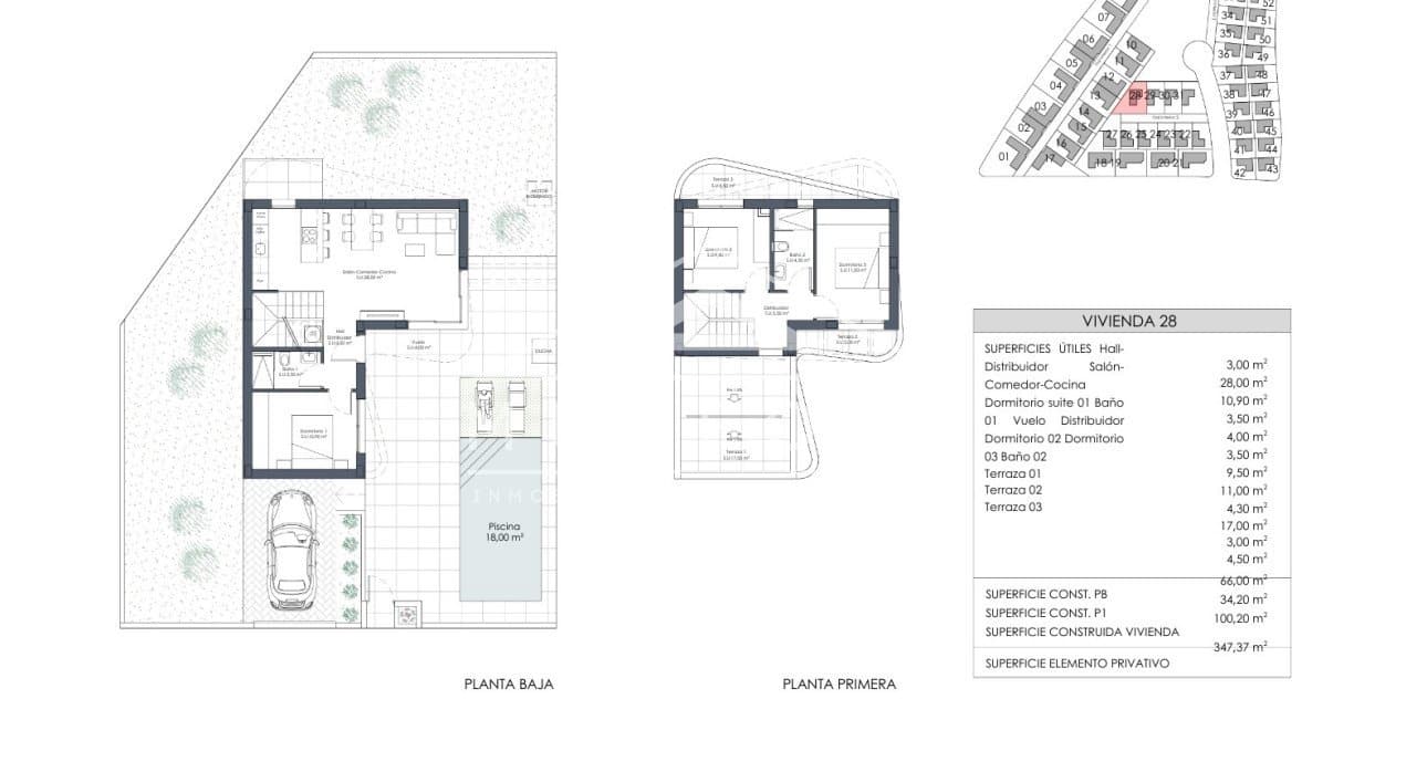 3 sovrum Villa till salu i Algorfa med pool - 400 000 € (Ref: 9626591)
