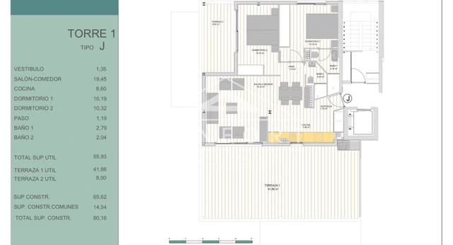 2 camera da letto Attico in vendita in Puerto Deportivo, Guardamar del Segura con piscina - 445.000 € (Rif: 9642462)