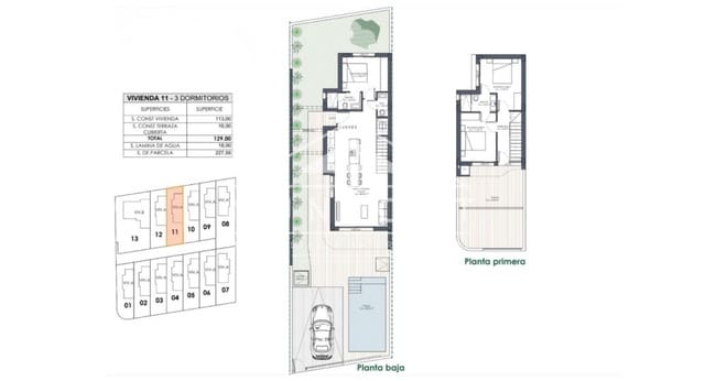 3 Zimmer Villa zu verkaufen in Los Montesinos mit Pool - 445.000 € (Ref: 9643353)