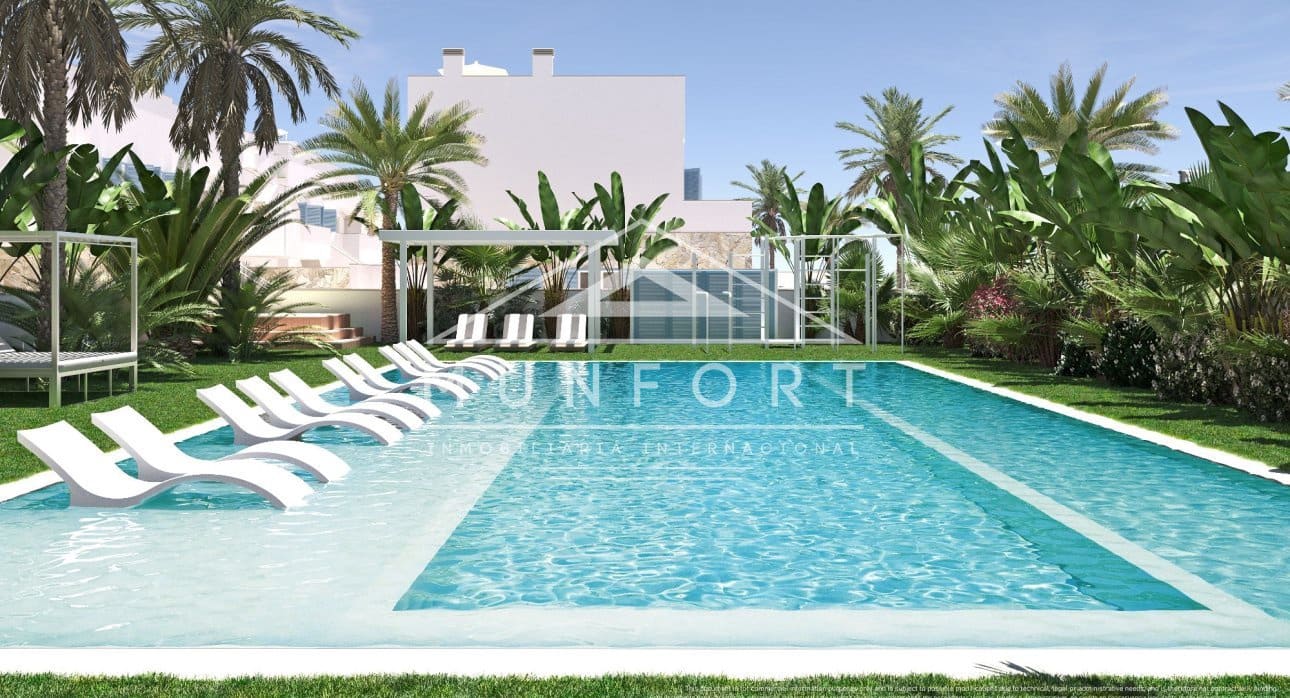 2 camera da letto Bungalow in vendita in Torre de la Horadada con piscina - 375.000 € (Rif: 9653319)