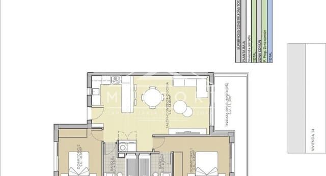 2 soverom Bungalow til salgs i Rojales - € 281 900 (Ref: 9654211)