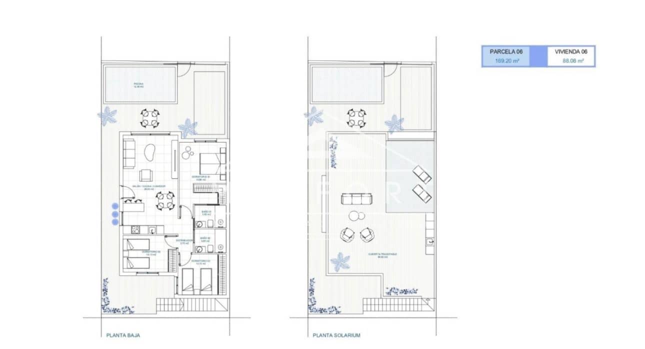 3 bedroom Villa for sale in Torre-Pacheco with pool - € 259,900 (Ref: 9656997)