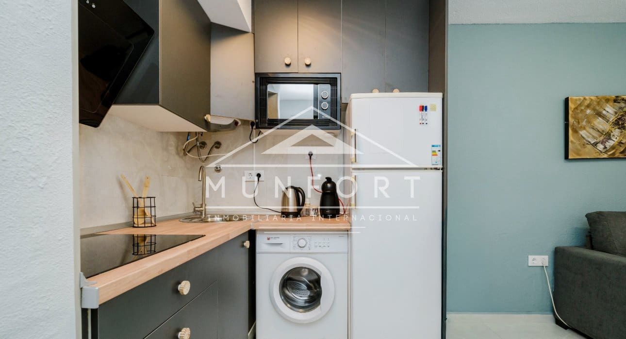 Estúdio para arrendamento para férias em Los Narejos com piscina - 500 € (Ref: 9667082)