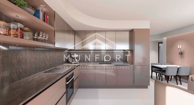 Apartamento de 2 habitaciones en Playa del Acequión, Torrevieja en venta con piscina - 215.000 € (Ref: 9667218)