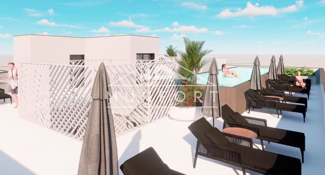 Apartamento de 2 habitaciones en Playa del Acequión, Torrevieja en venta con piscina - 215.000 € (Ref: 9667218)