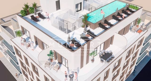 Apartamento de 2 habitaciones en Playa del Acequión, Torrevieja en venta con piscina - 215.000 € (Ref: 9667218)