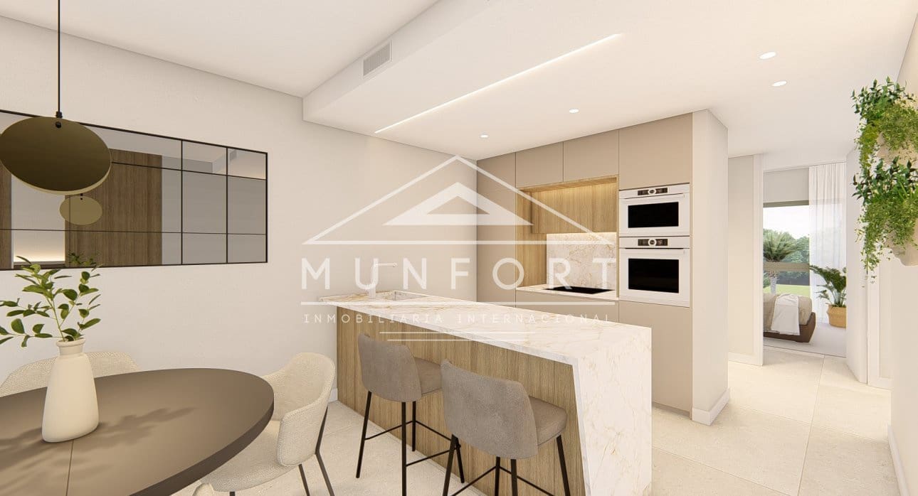 Apartamento de 2 habitaciones en Los Alcázares en venta con piscina - 299.000 € (Ref: 9672720)