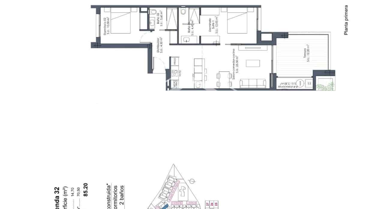 2 quarto Apartamento para venda em Los Alcazares com piscina - 299 000 € (Ref: 9672720)