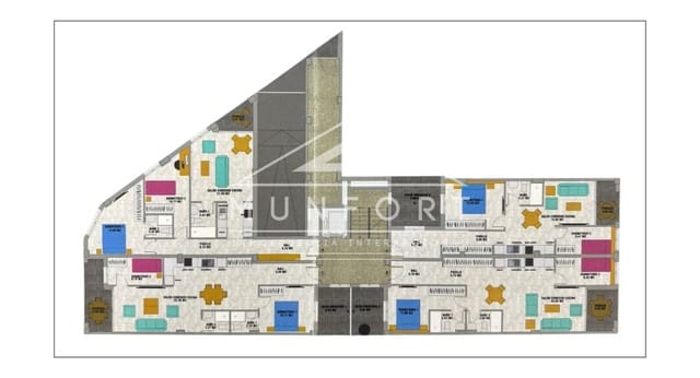 2 chambre Appartement à vendre à Lo Pagan, San Pedro del Pinatar avec piscine - 351 425 € (Ref: 9684349)