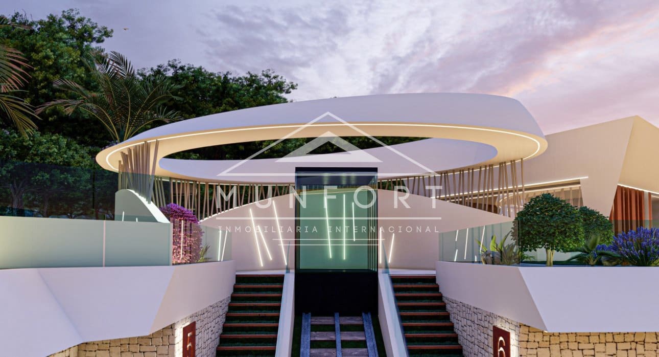 4 soveværelse Penthouse til salg i Calpe / Calp med swimmingpool - € 2.150.000 (Ref: 9691652)