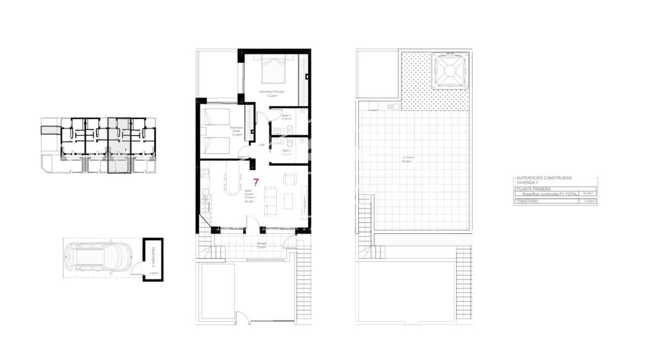 2 sypialnia Bungalow na sprzedaż w San Pedro del Pinatar z basenem - 319 900 € (Ref: 9709098)