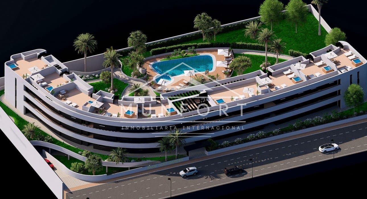 Ático de 2 habitaciones en Los Alcázares en venta con piscina - 359.900 € (Ref: 9740589)