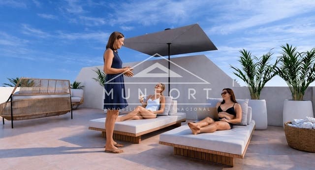 2 chambre Appartement à vendre à Las Lomas de Rame - Bahía Bella, Los Alcázares avec piscine - 299 900 € (Ref: 9740590)