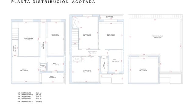 4 soveværelse Byhus til salg i Pilar de la Horadada ciudad, Pilar de la Horadada - € 219.000 (Ref: 9806808)
