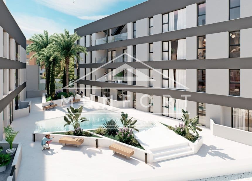 Ático de 2 habitaciones en Lo Pagan en venta con piscina - 278.000 € (Ref: 9830382)