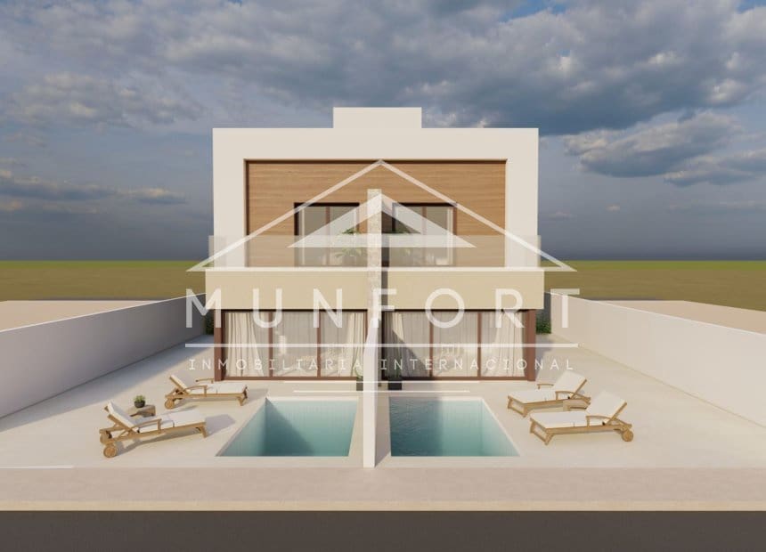3 quarto Casa em Banda para venda em Santiago de la Ribera com piscina - 376 500 € (Ref: 9832763)