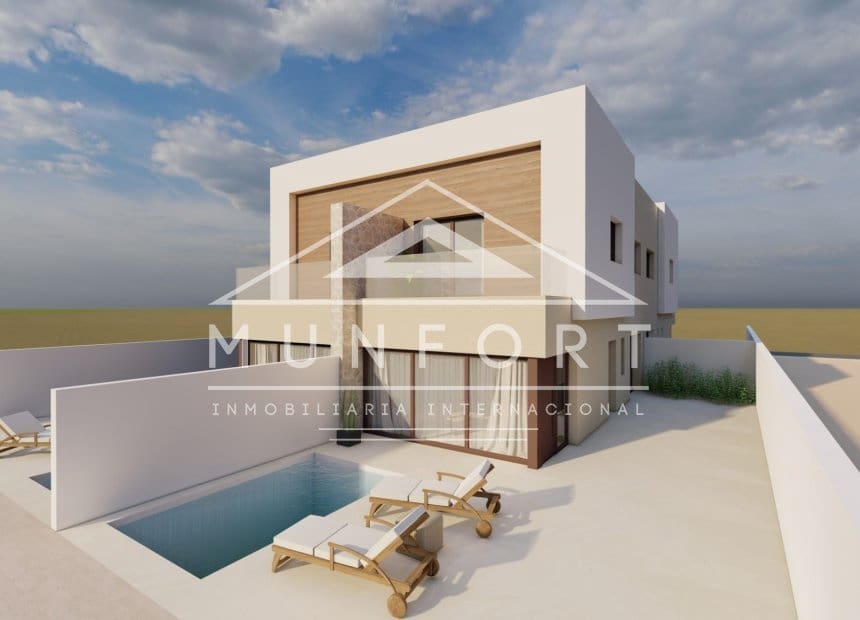 3 quarto Casa em Banda para venda em Santiago de la Ribera com piscina - 376 500 € (Ref: 9832763)