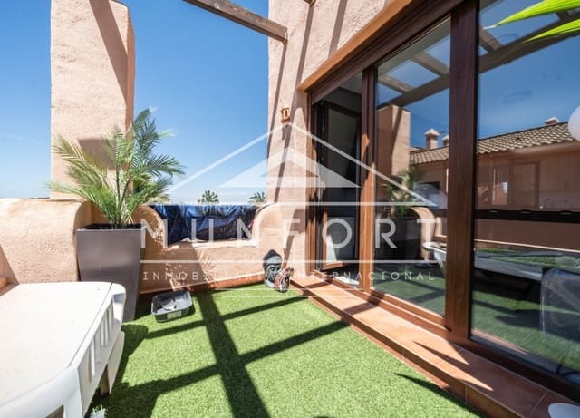 2 soveværelse Penthouse til salg i Las Lomas de Rame - Bahía Bella, Los Alcázares med swimmingpool - € 192.900 (Ref: 9893236)