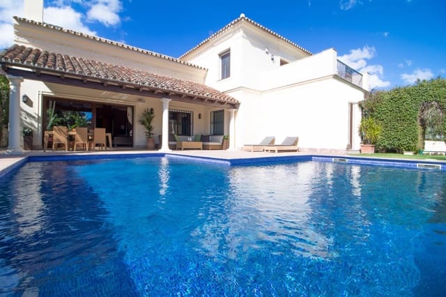 4 sovrum Villa för semesterbostäder i Sierra Blanca, Marbella med pool garage - 5 000 € (Ref: 3947424)