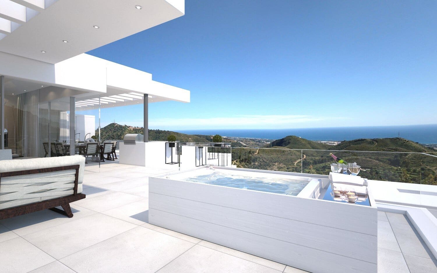 3 chambre Appartement à vendre à Los Monteros avec piscine - 895 000 € (Ref: 7040234)