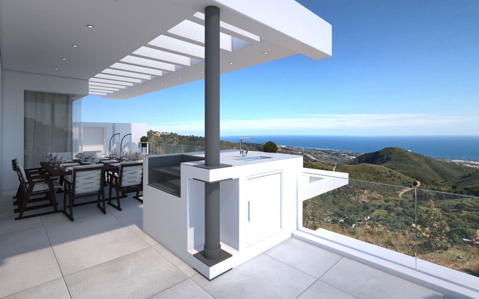3 chambre Appartement à vendre à Los Monteros avec piscine - 895 000 € (Ref: 7040234)