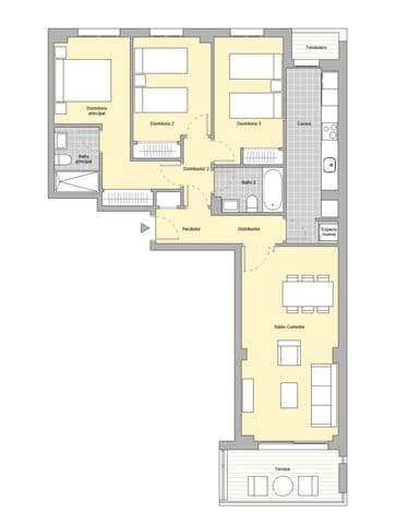 3 soverom Leilighet til salgs i Zona Calvario, Estepona med svømmebasseng garasje - € 384 000 (Ref: 7448054)