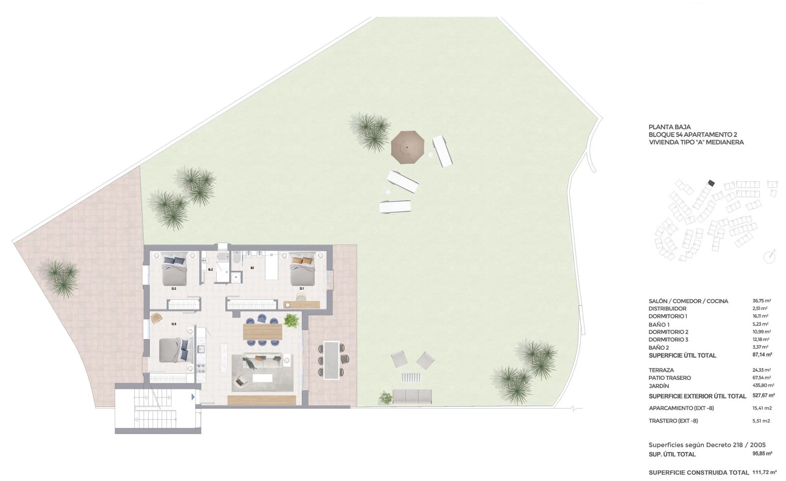 3 soverom Leilighet til salgs i Benahavis med svømmebasseng - € 598 000 (Ref: 7469077)