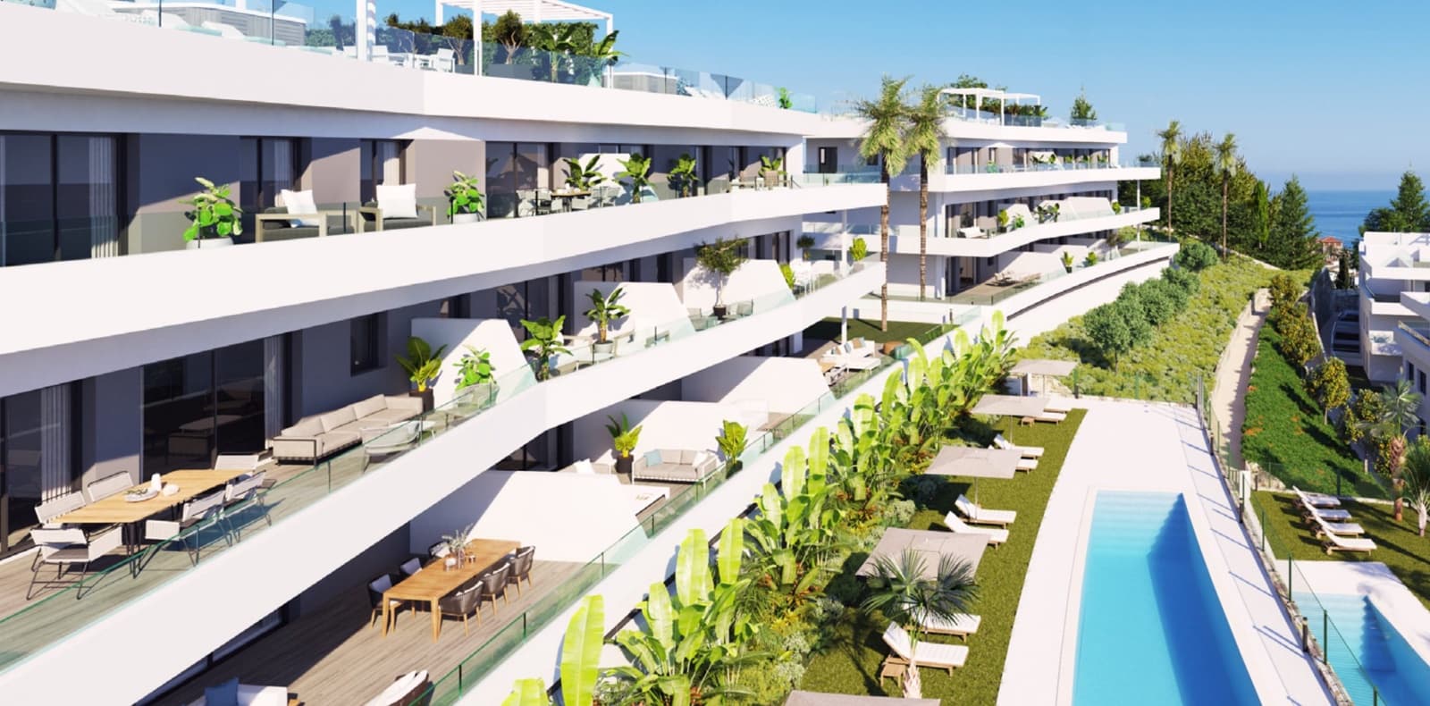 3 makuuhuone Huoneisto myytävänä paikassa Estepona mukana uima-altaan - 710 000 € (Ref: 7474193)