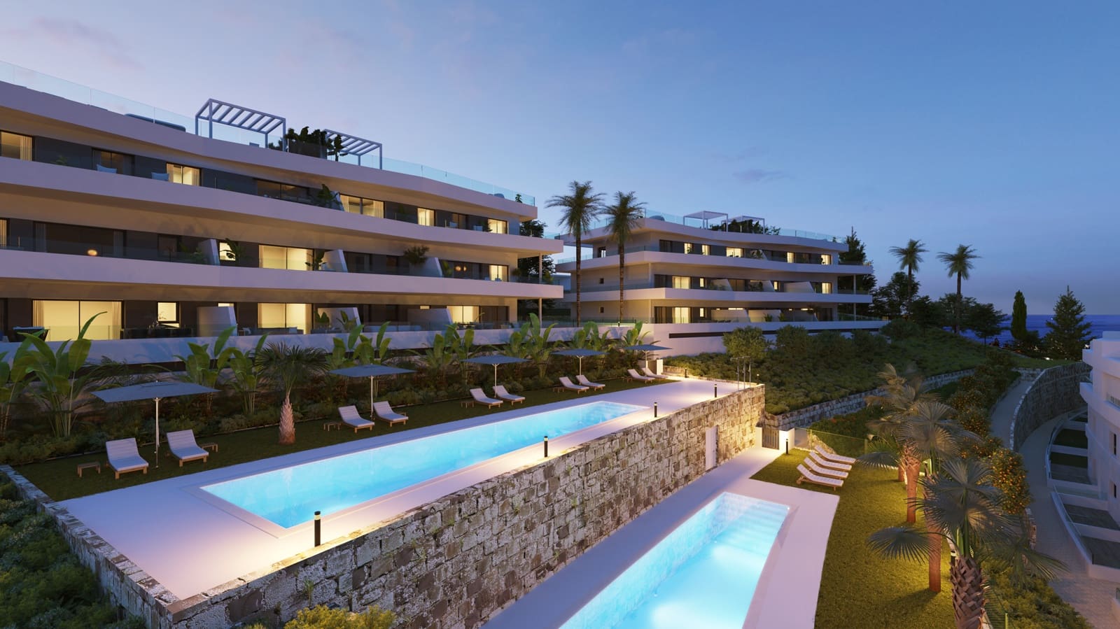 3 makuuhuone Huoneisto myytävänä paikassa Estepona mukana uima-altaan - 710 000 € (Ref: 7474193)