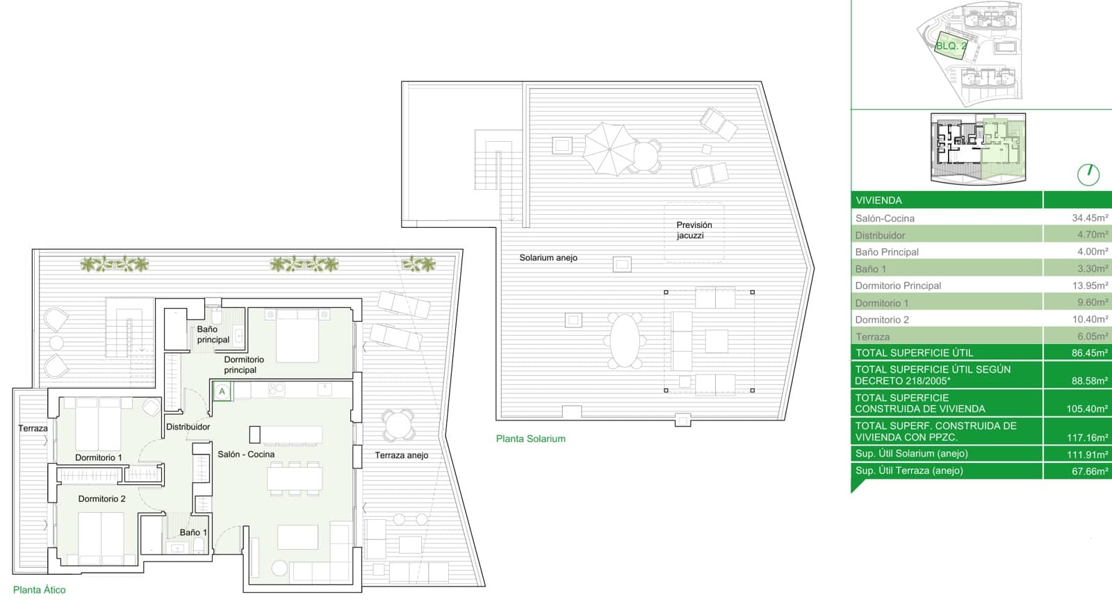 3 makuuhuone Huoneisto myytävänä paikassa Estepona mukana uima-altaan - 710 000 € (Ref: 7474193)