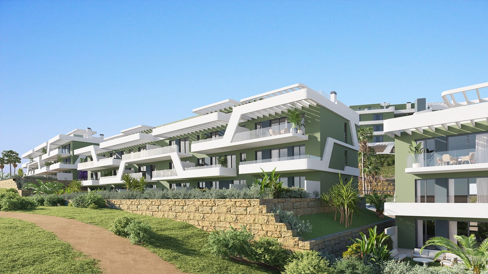 3 sypialnia Apartament na sprzedaż w Mijas z basenem - 440 000 € (Ref: 7480942)