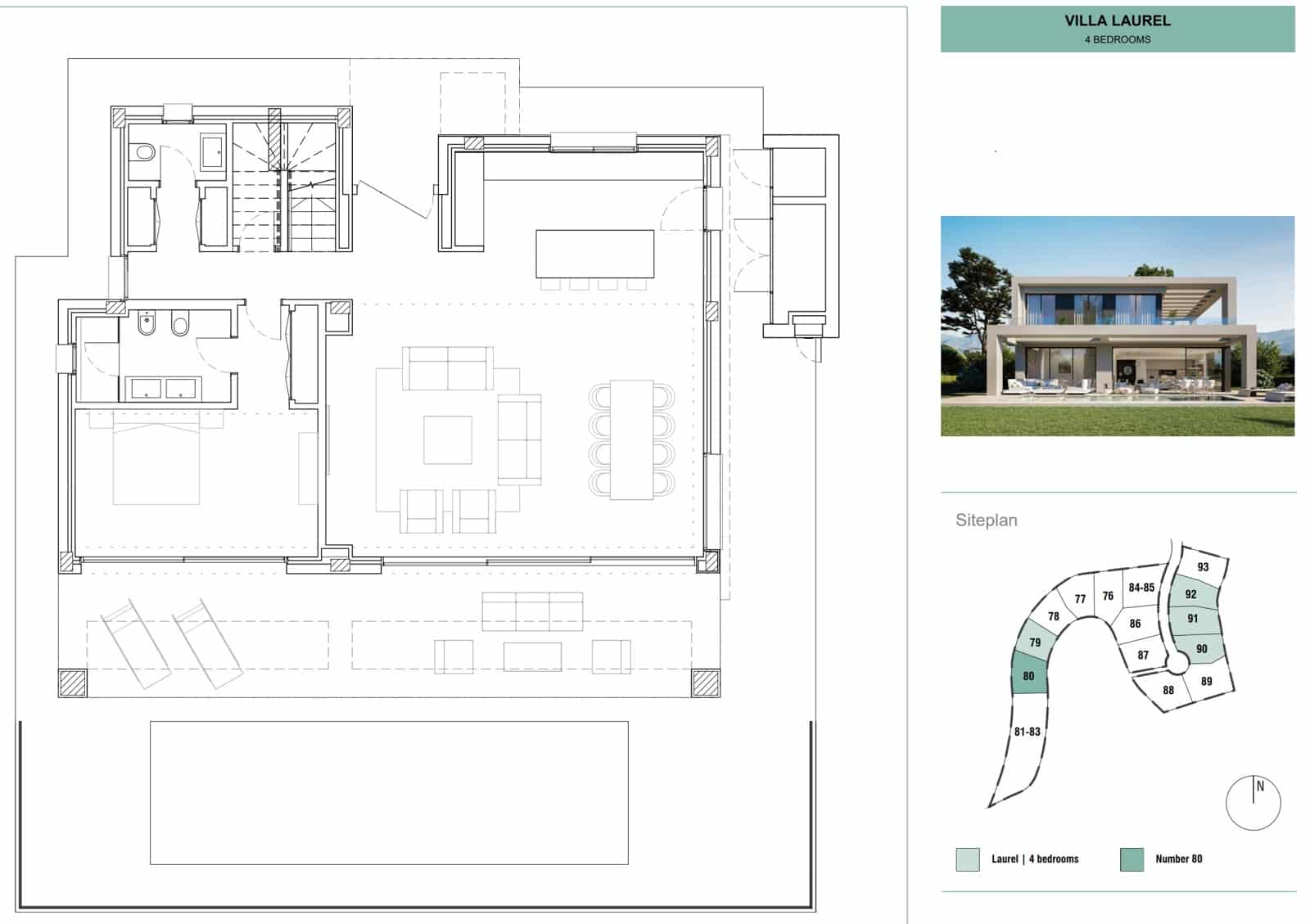 4 soveværelse Villa til salg i Benahavis med swimmingpool - € 1.595.000 (Ref: 7500689)