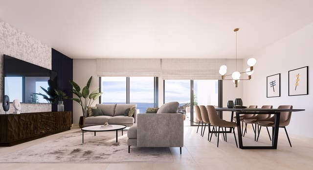 2 Zimmer Apartment zu verkaufen in Las Gaviotas  - Carvajal, Fuengirola mit Pool - 528.000 € (Ref: 7533548)