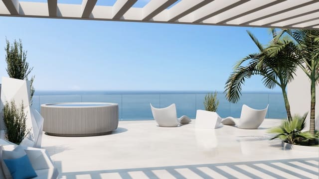 2 slaapkamer Appartement te koop in Las Gaviotas  - Carvajal, Fuengirola met zwembad - € 739.000 (Ref: 7653207)