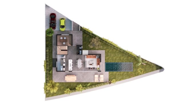 4 makuuhuone Huvila myytävänä paikassa Guadalmina Alta, Marbella mukana uima-altaan - 1 495 000 € (Ref: 7703549)