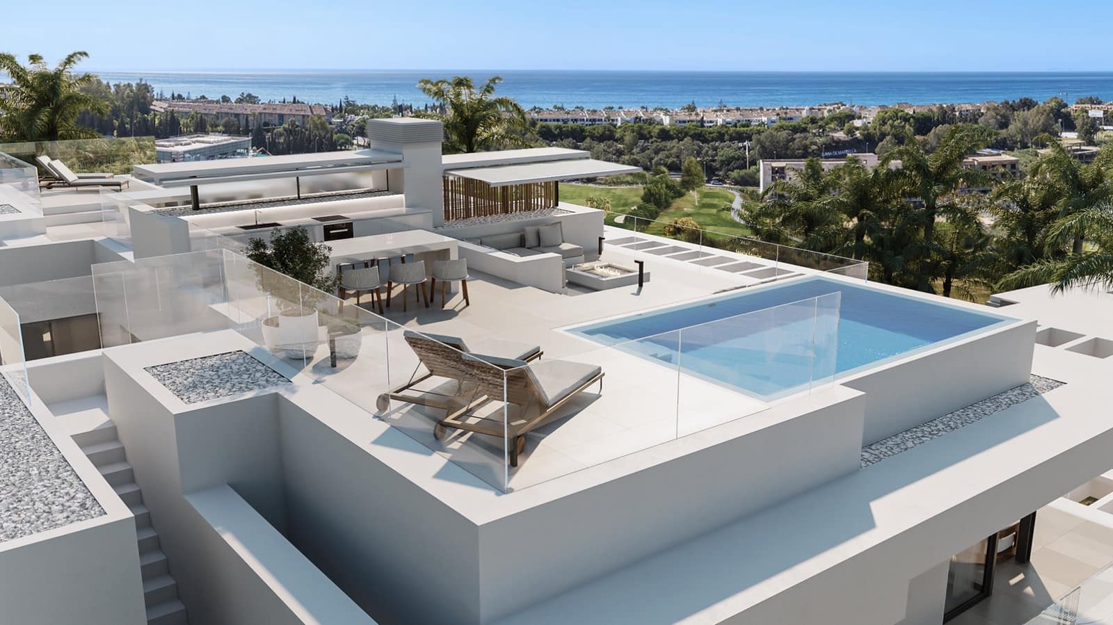 2 soveværelse Lejlighed til salg i Marbella med swimmingpool garage - € 850.000 (Ref: 7752013)