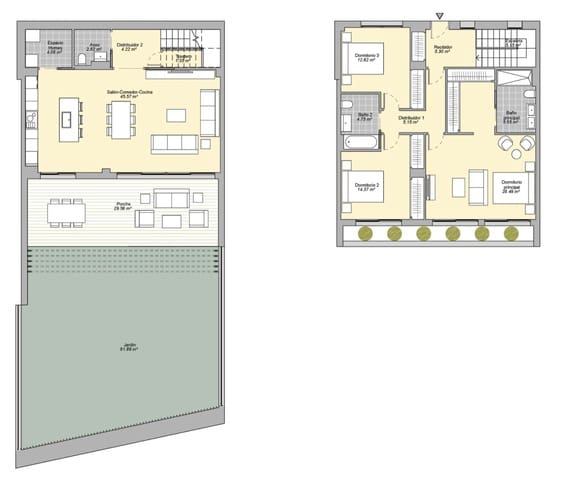 3 soveværelse Byhus til salg i El Faro de Calaburra - Chaparral, Mijas med swimmingpool garage - € 776.000 (Ref: 7754279)