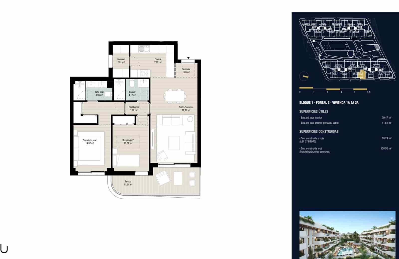 2 soverom Leilighet til salgs i San Pedro de Alcantara med svømmebasseng - € 540 000 (Ref: 7774901)