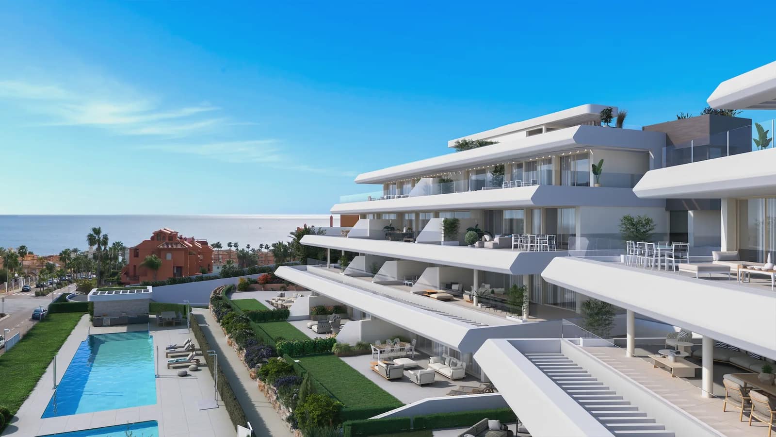 2 bedroom Apartment for sale in Estepona with pool - € 465,000 (Ref: 8315774)