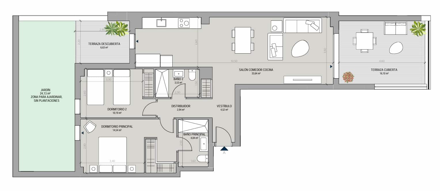 2 bedroom Apartment for sale in Manilva with pool - € 297,000 (Ref: 8324263)