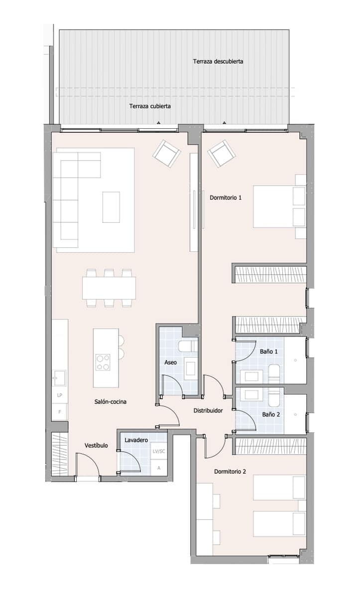 Apartamento de 2 habitaciones en Nueva Andalucia en venta con piscina - 954.000 € (Ref: 8914802)